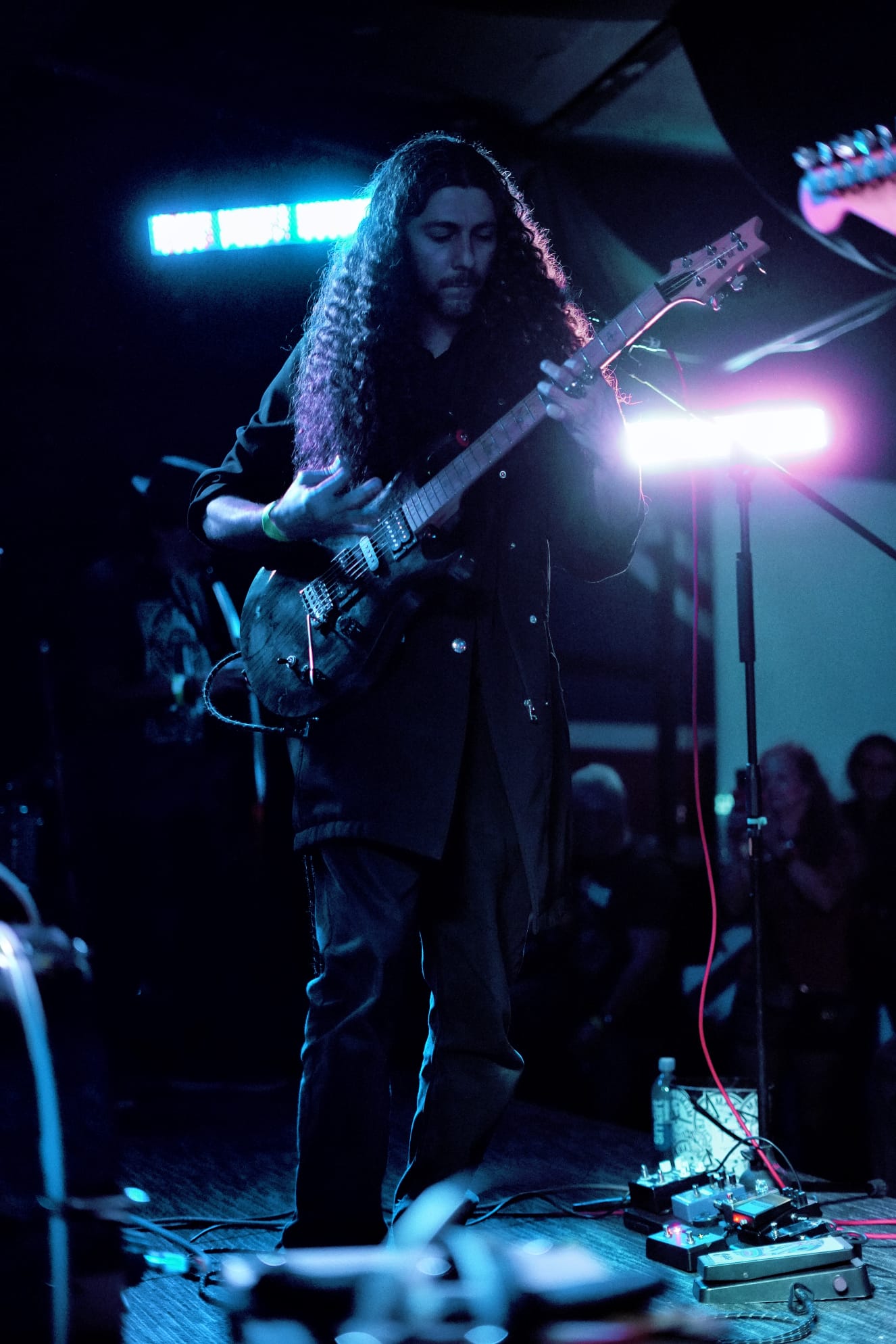 Chris Clark performing live